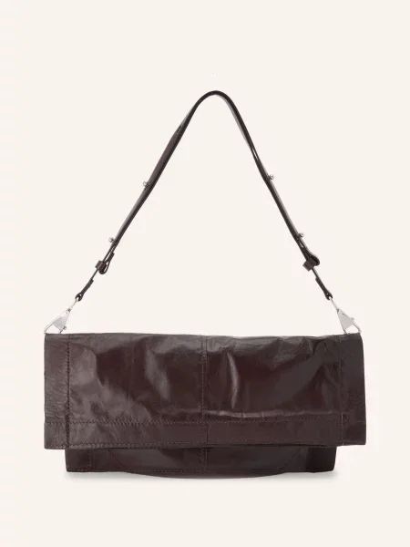 Allsaints Torebka Na Ramię Lutece rot brązowa