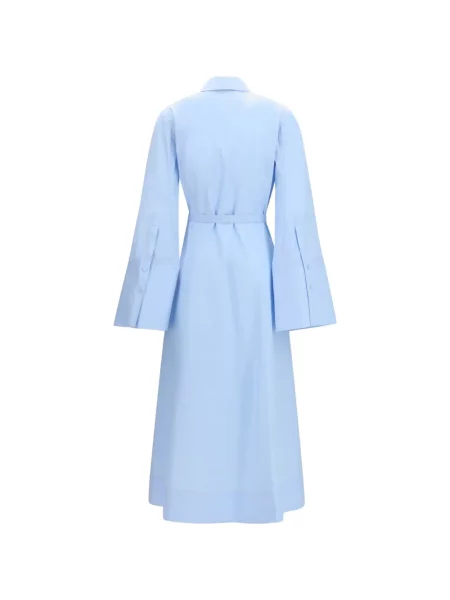 Rochie Gabriela Hearst evazată albastru