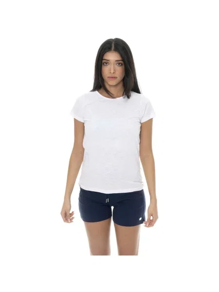 Scurt tricou Leone 1947 cu mâneci scurte alb