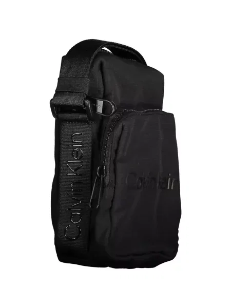 Geantă Calvin Klein cu autograf negru