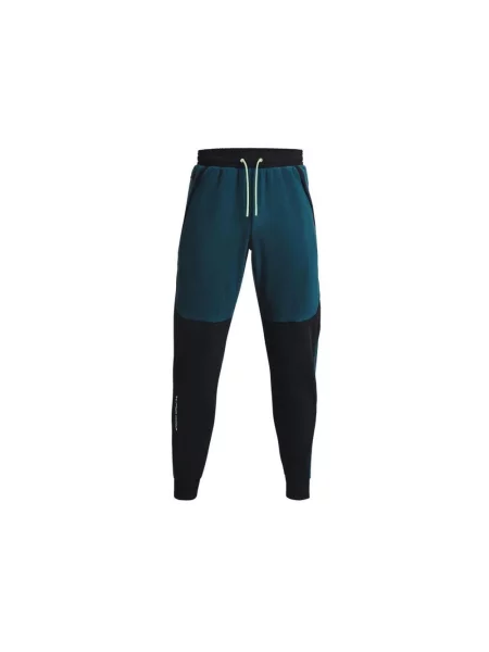 Spodnie dresowe Under Armour RUSH FLEECE zielone