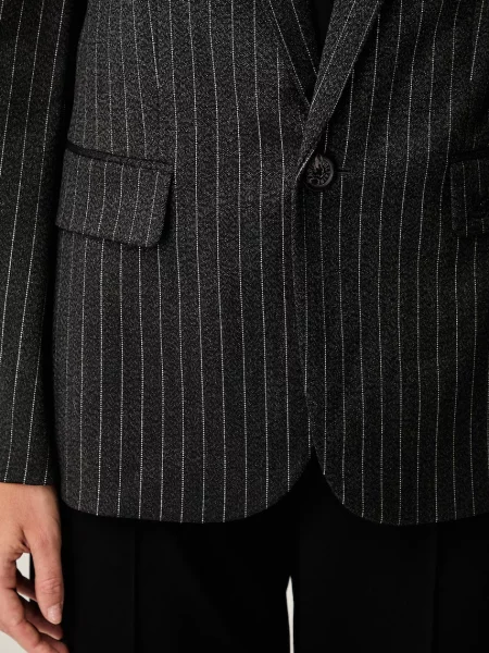 Zadig&Voltaire női blézer viszkózzal VALSER szürke