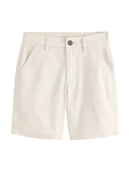 Next Pantaloni natural alb