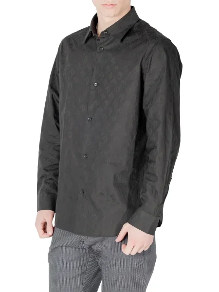 Риза Armani черно