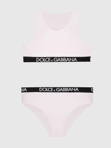 Дитячий набір із топу та трусиків Dolce&gabbana рожевий