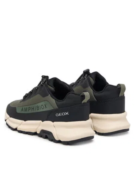 Geox Tenisice J Flexyper Plus Boy B Abx M Tamno zelena