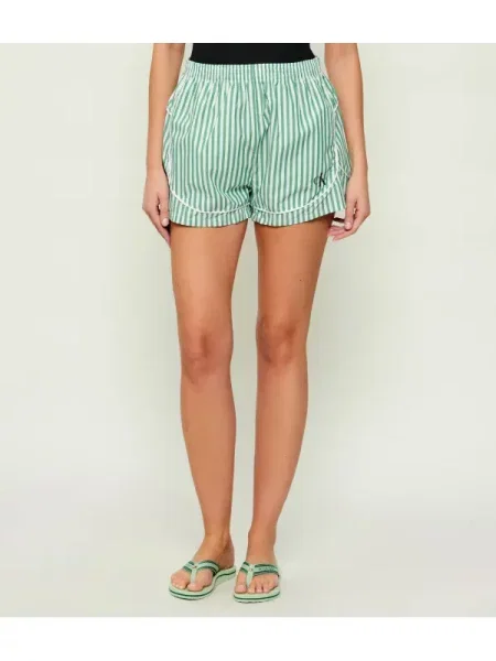 Calvin Klein Underwear Pantaloni de pijama / alb verde