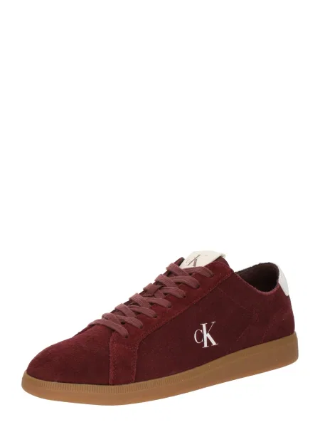 Calvin Klein Jeans Sneakers Low Profile Cupsole Su Vișiniu alb