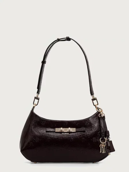 Geanta hobo Guess din piele