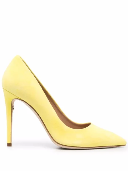 Pantofi cu toc Ferragamo galben