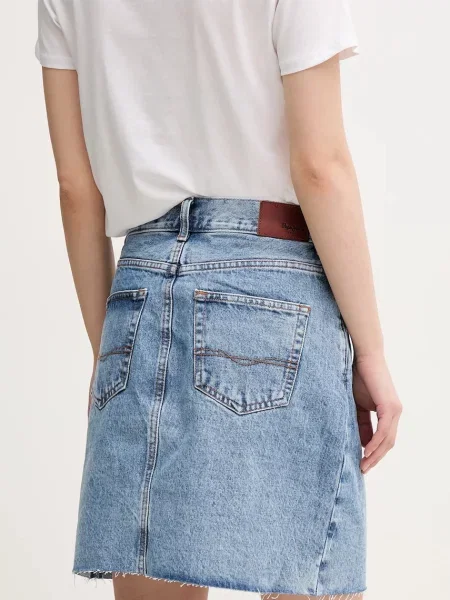 Pepe Jeans Fustă de blugi albastru