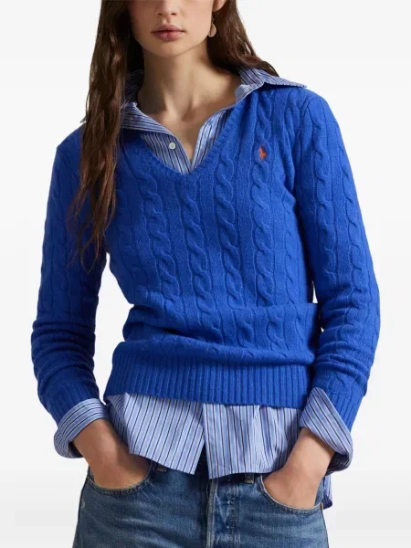 Căciulă Polo Ralph Lauren cu broderie cu dungi cowboy roșu