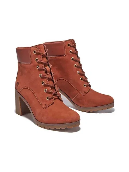 Pantofi Timberland din dantelă maro