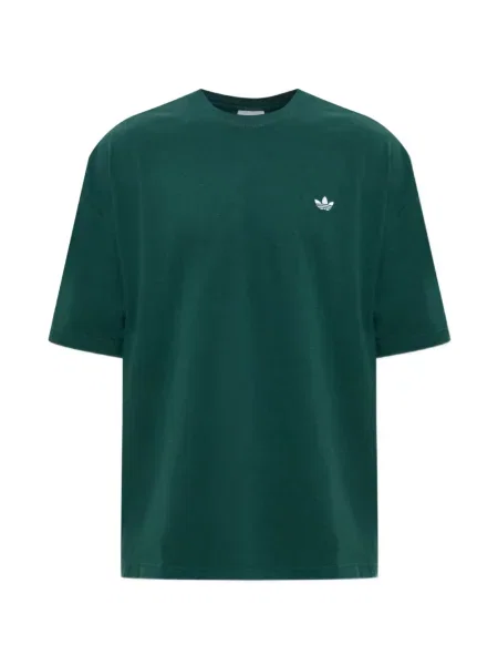 Tricou Adidas cu broderie cu model floral alb