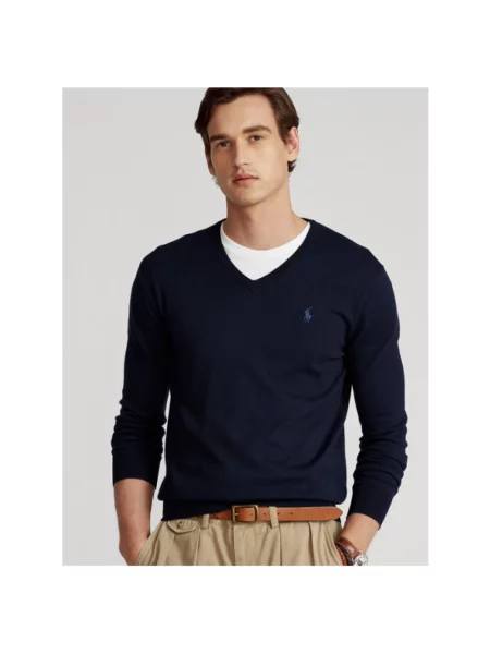 Sweter Polo Ralph Lauren niebieski