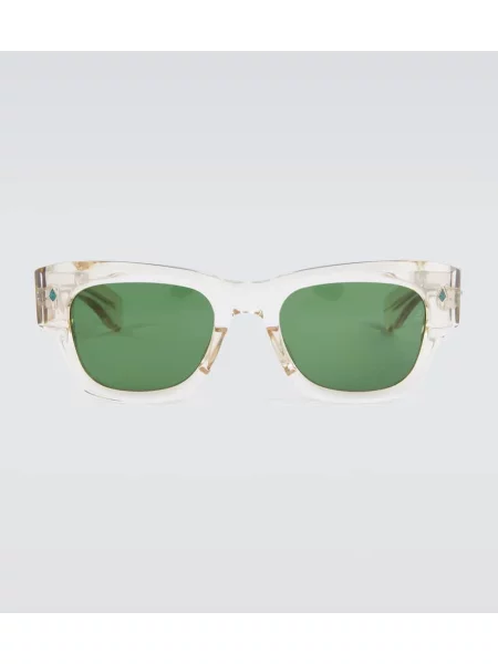 Kvadratna sončna očala Jacques Marie Mage bež
