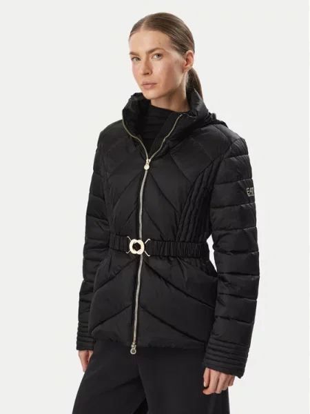 Emporio Armani Зимно яке черен