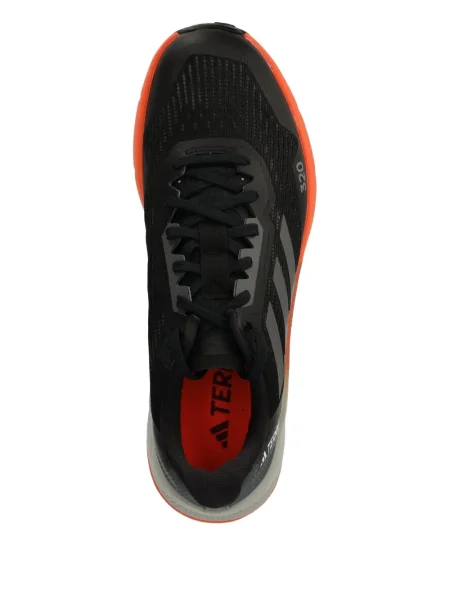 Geacă Adidas cu dungi alergare cu glugă verde