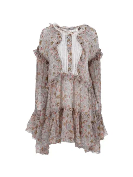 Rochie mini Philosophy Di Lorenzo Serafini cu model floral cu imagine