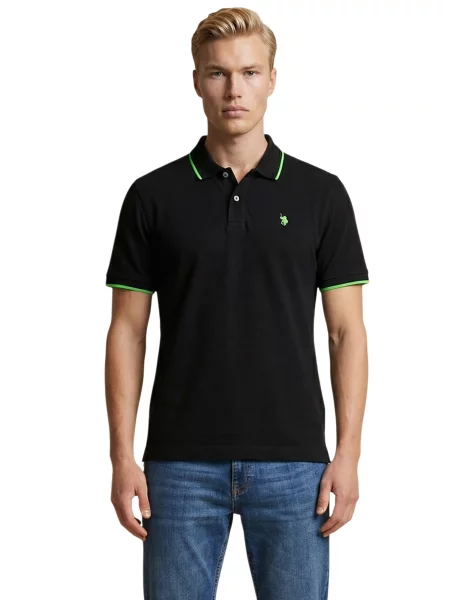 Polo majica U.s. Polo Assn. črna
