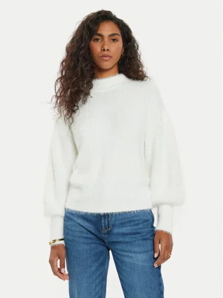 Guess Pulover Keyla Écru