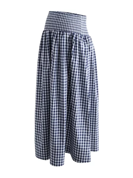 Next Fustă bleumarin alb