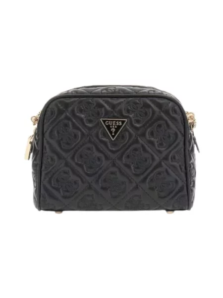 Torebka crossbody Guess z logo czarna