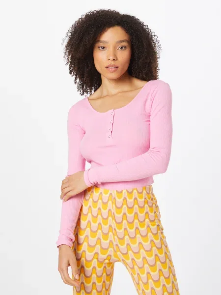 PIECES Tricou KITTE' roz