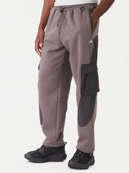 Adidas Spodnji del trenirke rjava