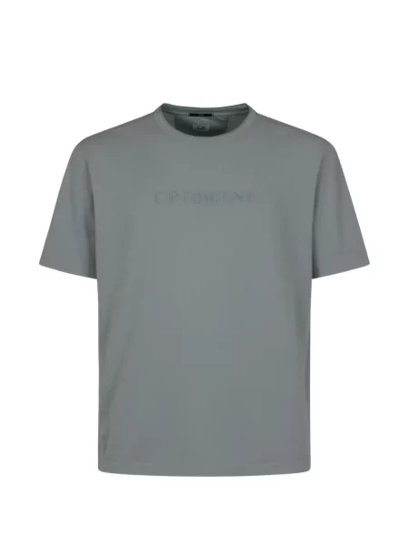 Tricou C.p. Company cu broderie albastru