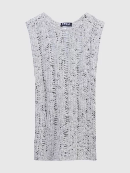 Ажурний жилет Dondup зелений