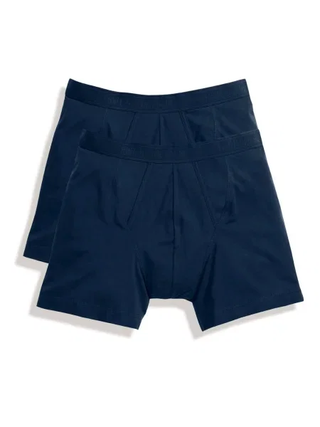 Klasične boksarice Fruit Of The Loom modra