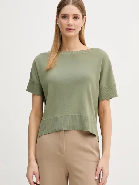 United Colors of Benetton πουλόβερ γυναικείο πράσινο