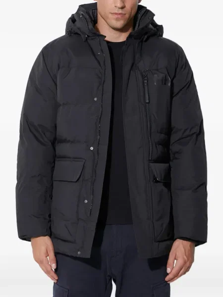 Geacă Helly Hansen cu glugă negru