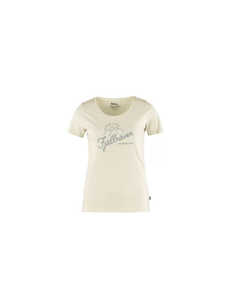 Fjällräven Sunrise T-Shirt W Chalk White Kobiety Koszulki Fjällräven Size: S biały