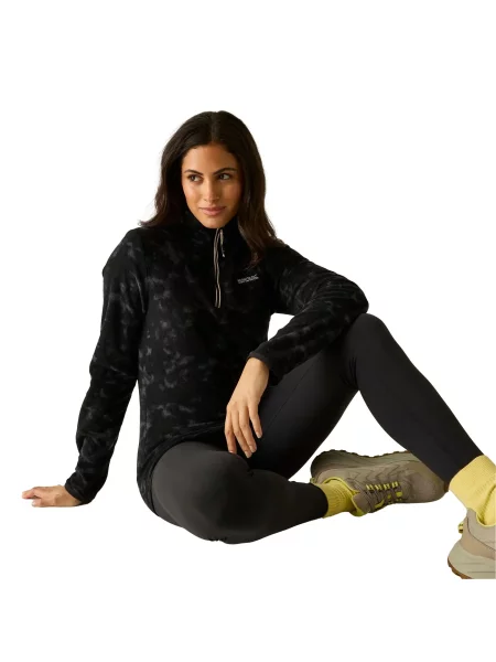 Polar Z Efektem Pociągnięcia Pędzlem Krótki Margot czarna