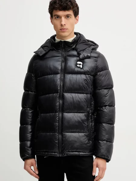 KARL LAGERFELD Geacă de iarnă negru