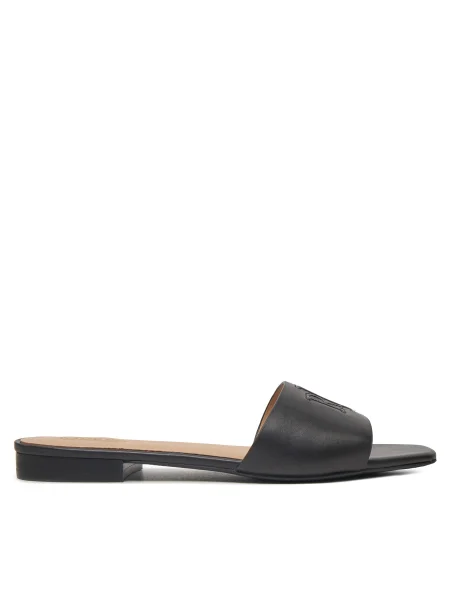 Papuci Lauren Ralph Lauren negru