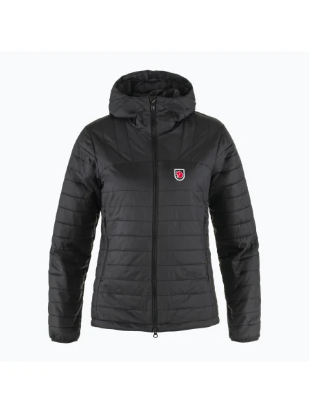 Geacă de puf pentru femei Fjällräven Expedition X-lätt Hoodie negru