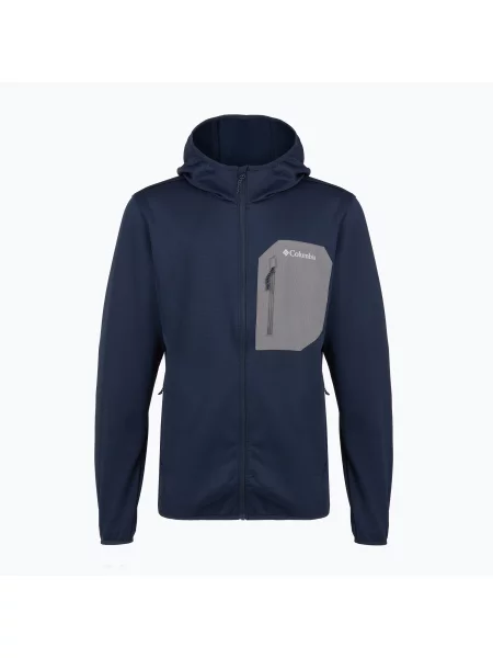 Hanorac din fleece Columbia din fleece de drumeție gri