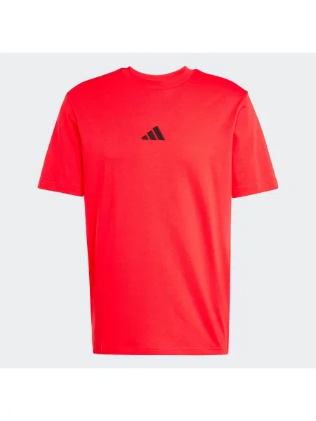 ADIDAS SPORTSWEAR Funkcionalna majica Essentials rdeča črna