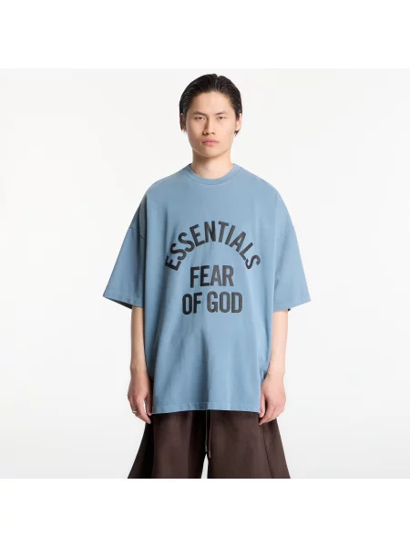 Tricou Fear of God Essentials Campus Short Sleeve Tee Faded Coastal XS