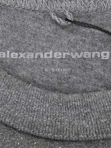 Tricou Alexander Wang gri