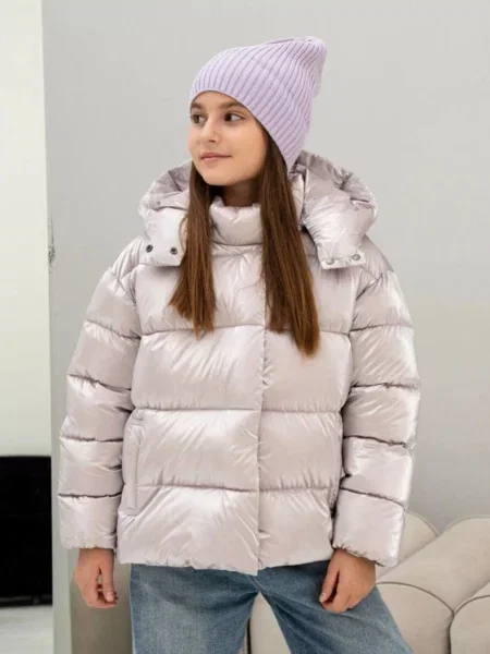 Дитячий Пуховик UVENTUM бежевий