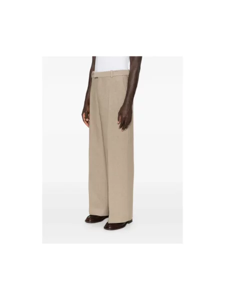 Spodnie Jacquemus beżowe