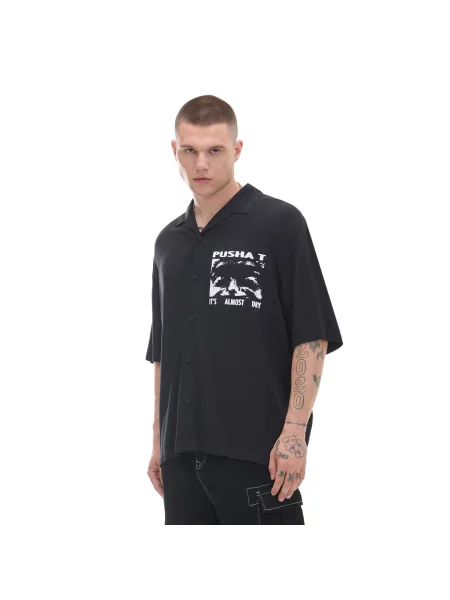 Рубашка Cropp черная