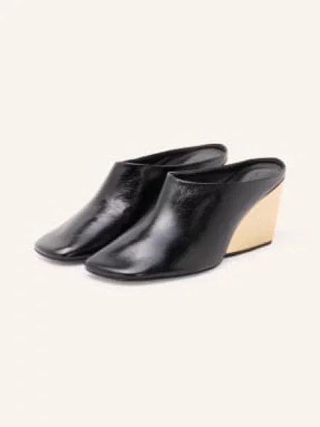 Proenza Schouler Mules / zlatá černá