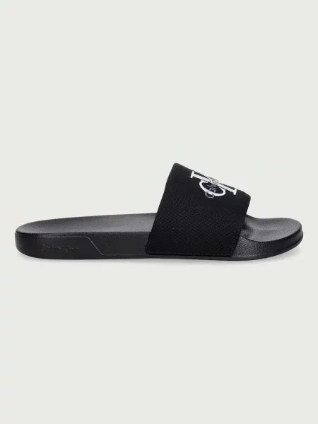 Calvin Klein pantofle ESS SLIDE CV WN černé