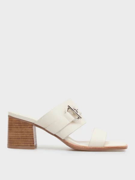 Шкіряні мюлі Prpy білі