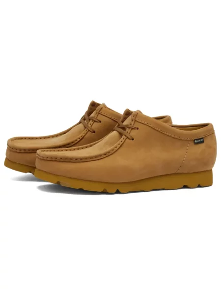 Półbuty Clarks skórzane beżowe